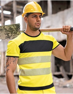 K-EOST-EOS Hi-Vis Workwear T-Shirt With Printing Area