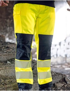 K-EOSTR-EOS Hi-Vis Workwear Trousers With Printing Areas