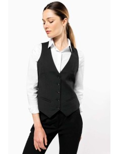 K-KA502-LADIES' WAISTCOAT