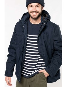 K-KA627-HOODED PARKA