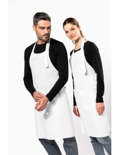 K-KA8010-POLYCOTTON APRON HIGH-TEMPERATURE WASHABLE