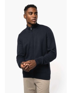 K-KA971-FULL ZIP CARDIGAN