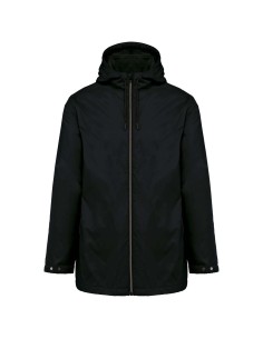 K-KB6153-UNISEX HOODED JACKET WITH MICRO-POLARFLEECE LINING