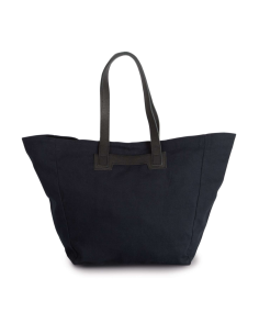 K-KI0280-HANDBAG WITH LEATHER HANDLES