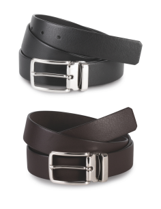 K-KP807-CLASSIC BELT IN FULL GRAIN LEATHER - 30MM
