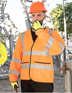 K-KXLWJ-Hi-Vis Lightweight Safety Jacket Andorra