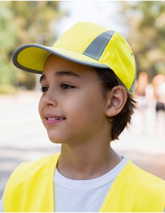 K-KXPCAP54-Kids Premium Hi-Vis Cap Nice
