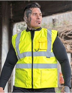 K-KXTABW-Hi-Vis Reversible Safety Bodywarmer Ural 2-in-1