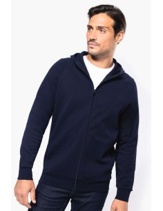 K-PK400-MEN'S ZIPPED HOODIE