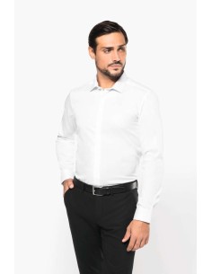K-PK506-MEN'S LONG-SLEEVED TWILL SHIRT