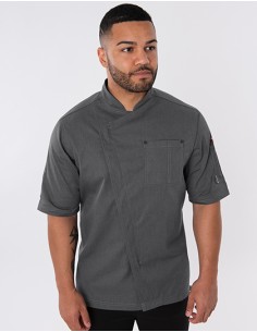 L-DF129-Unisex Asymmetric Jacket