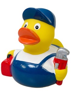 M-M131244-Schnabels® Squeaky Duck Plumber