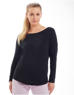M-M97-Womens Loose Fit Long Sleeve T