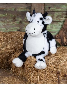 M-MM578-Zippie Black et White Cow