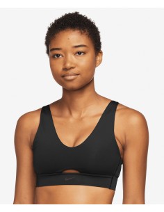 N-NK381-Women's Nike Dri-FIT indy plunge cutout bra