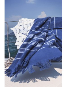 O-OL1000-OLIMA STRIPED BEACHetSPA PESHTEMAL TOWEL
