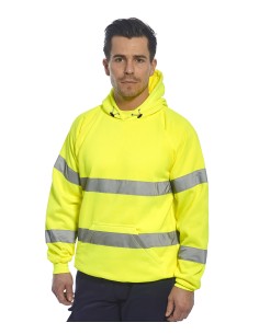 P-B304-Sweat-shirt à capuche de haute visibilité (C474) EN ISO 20471 CLASSE 3
