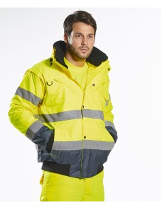 P-C465-Bomber contrast Haute-visibilité (C465)