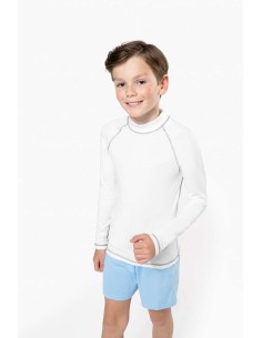 P-PA4018-CHILDREN’S LONG-SLEEVED TECHNICAL T-SHIRT WITH UV PROTECTION