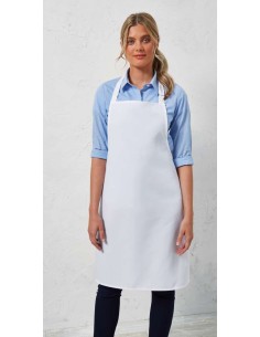 P-PR167-POLYESTER BIB APRON