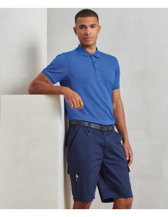 P-PR564-Short cargo de tenue de travail pour homme
