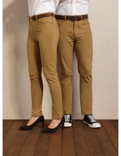P-PR570L-LADIES' PERFORMANCE CHINO JEANS