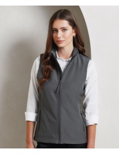 P-PR816-Veste sans manches Windchecker® en matériau recyclé à imprimer pour femme