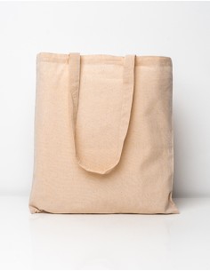 P-XT800-Cotton Bag Natural Long Handles