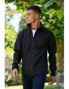 R-RETRA610-ABLAZE 3 LAYER PRINTABLE SOFTSHELL JACKET