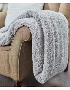 R-RI010-Plaid en tissu polaire Ribbon