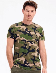 S-01188-Mens Camo T-Shirt