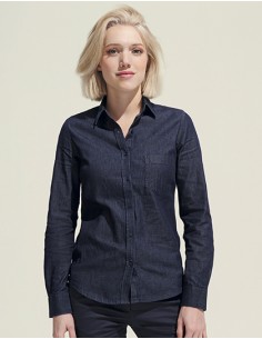 S-02101-Womens Denim Shirt Barry