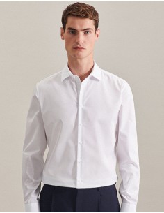 S-293677-Mens Shirt Shaped Fit Oxford Longsleeve