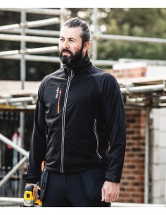 S-SH026-Veste Softshell Trade Flex