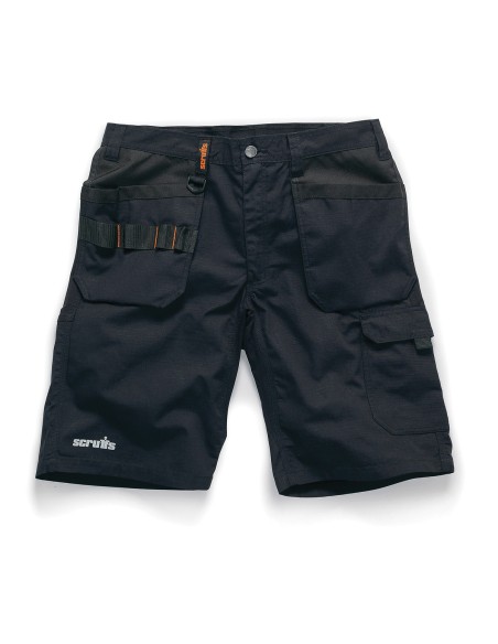 S-SH034-Short Trade Flex avec poches-étuis