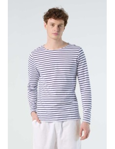 S-SO01402-SOL'S MARINE MEN - LONG SLEEVE STRIPED T-SHIRT