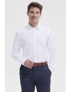 S-SO02102-SOL'S BRODY MEN - HERRINGBONE SHIRT