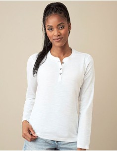 S-ST9580-Sharon Henley Long Sleeve Women
