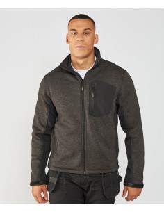 S-SY022-Polaire Brady zippée sur toute la hauteur