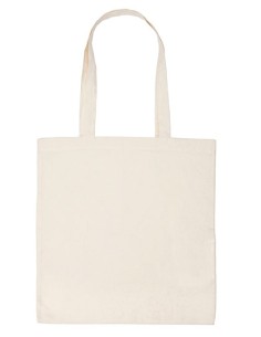T-T90014-Tiger Cotton Shopping Bag With Long Handles