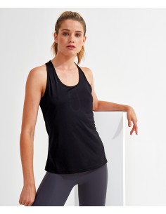 T-TR042-Débardeur de yoga avec nœud femme TriDri®
