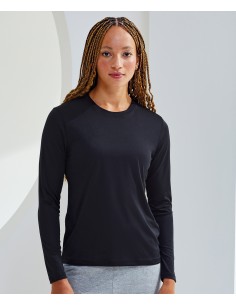 T-TR060-T-shirt manches longues performance femme TriDri®