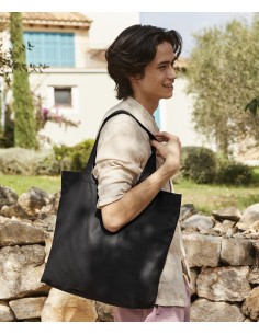 W-WM925-Maxi Sac Fourre-Tout en Coton Recyclé