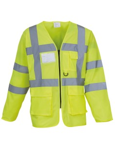 Y-HVJ800-Gilet à manches haute visibilité pour cadre