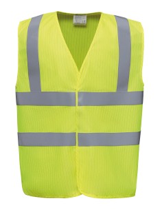 Y-HVW100ASFR-Hi-Vis Anti-Static Flame Retardant Waistcoat