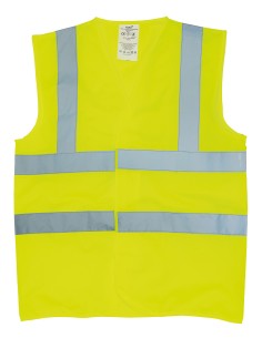 Y-HVW100FR-Gilet haute visibilité ignifuge sans manche