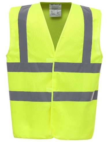 Y-HVW180-Ladies Hi-Vis Executive Waistcoat
