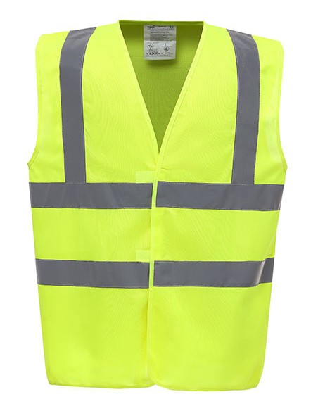 Y-HVW180-Ladies Hi-Vis Executive Waistcoat