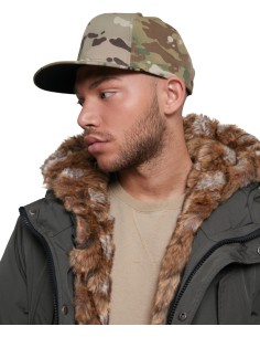 Y-YP083-Casquette à bouton-pression classique Multicam® (6089MC)