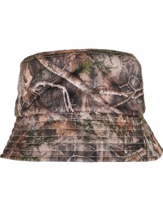 Y-YP204-Bob réversible en sherpa camouflage arbre (5003RS)